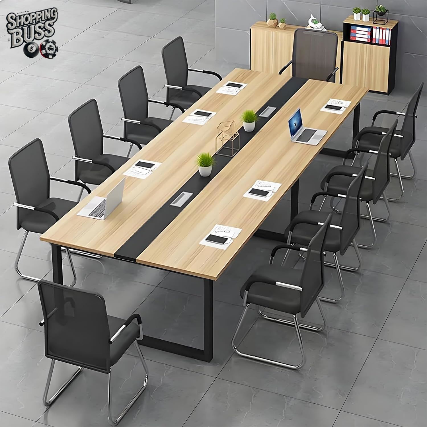 新着商品 会議用テーブル ミーティングテーブル きい オフィスデスク パソコンデスク 長テーブル 事務机 大人数会議対応会議用テーブル