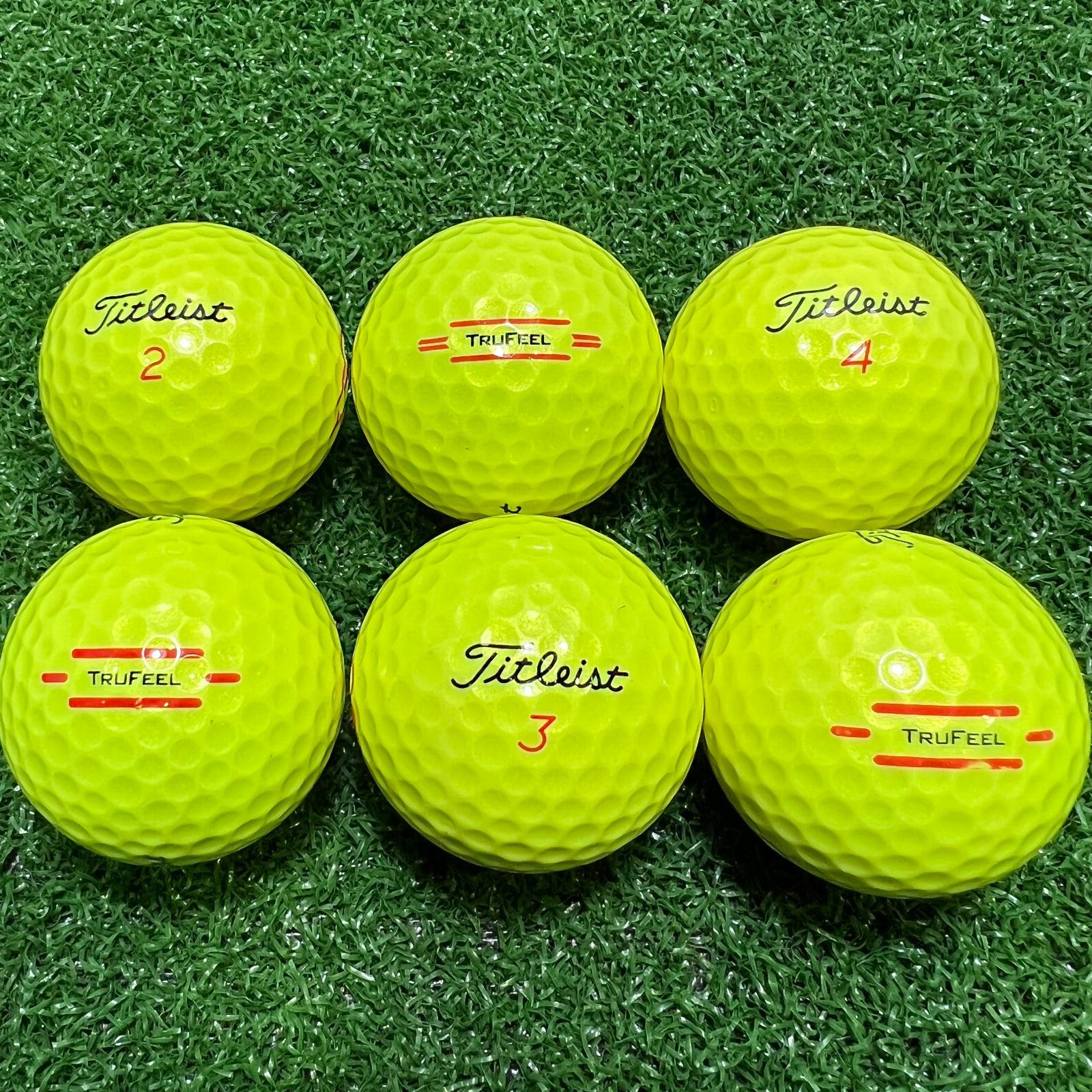 Titleist TRUFEEL 黄 年式混合 ロストボール 24球 - その他