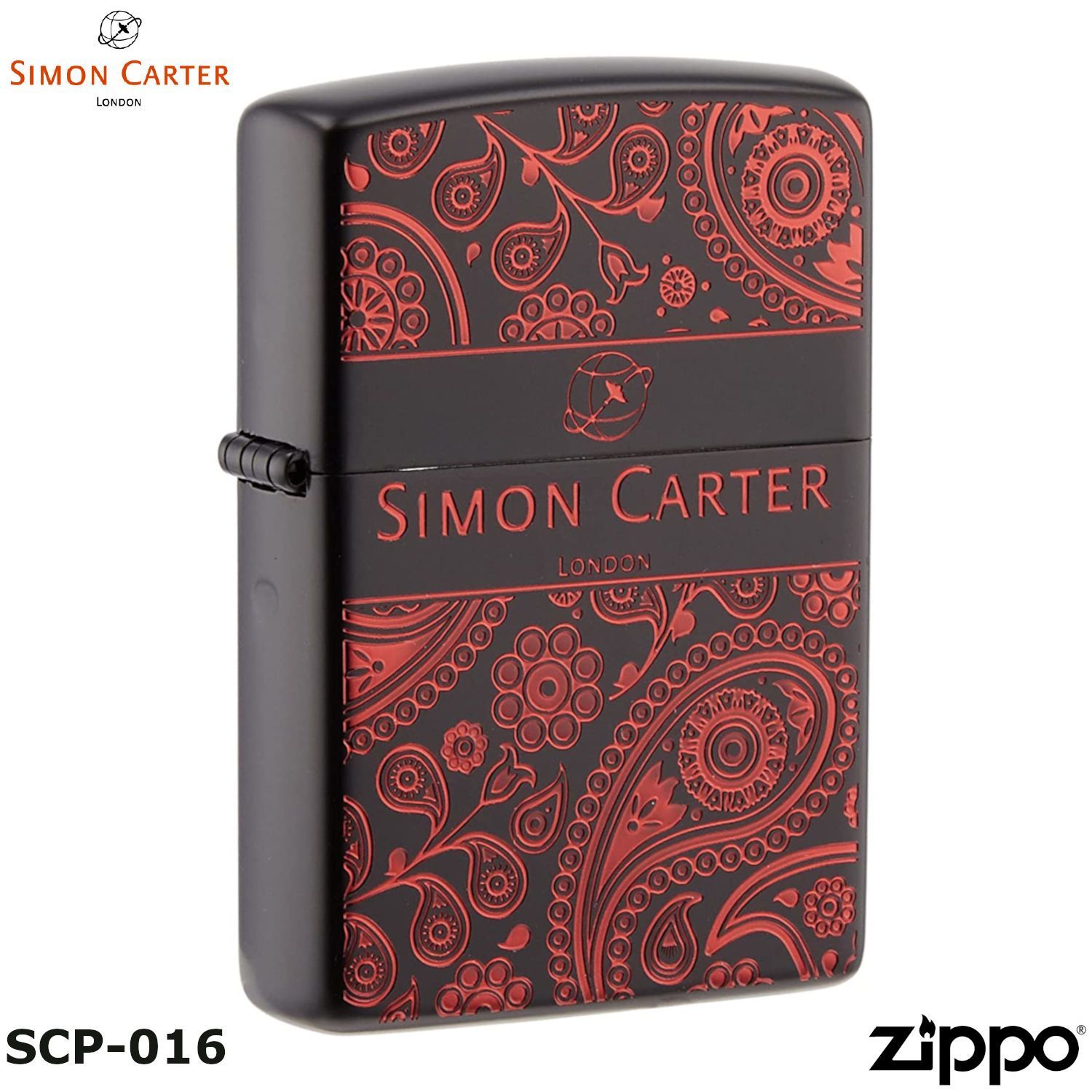ZIPPO サイモンカーター SCP-016 SIMON CARTER ペイズリー ジッポー