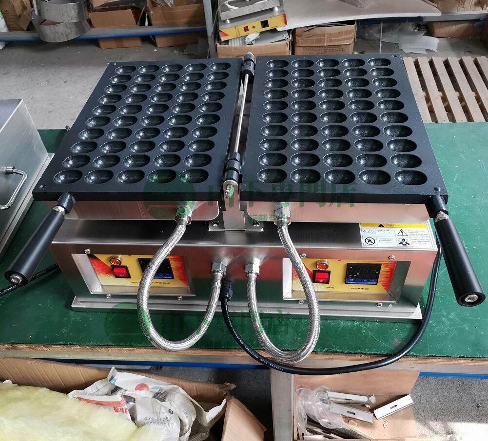 54ピース 商業用 デジタルディスプレイ付きベビーカステラ 、ワッフルメーカー 54ピース 商業用 デジタルディスプレイ付きベビーカステラ