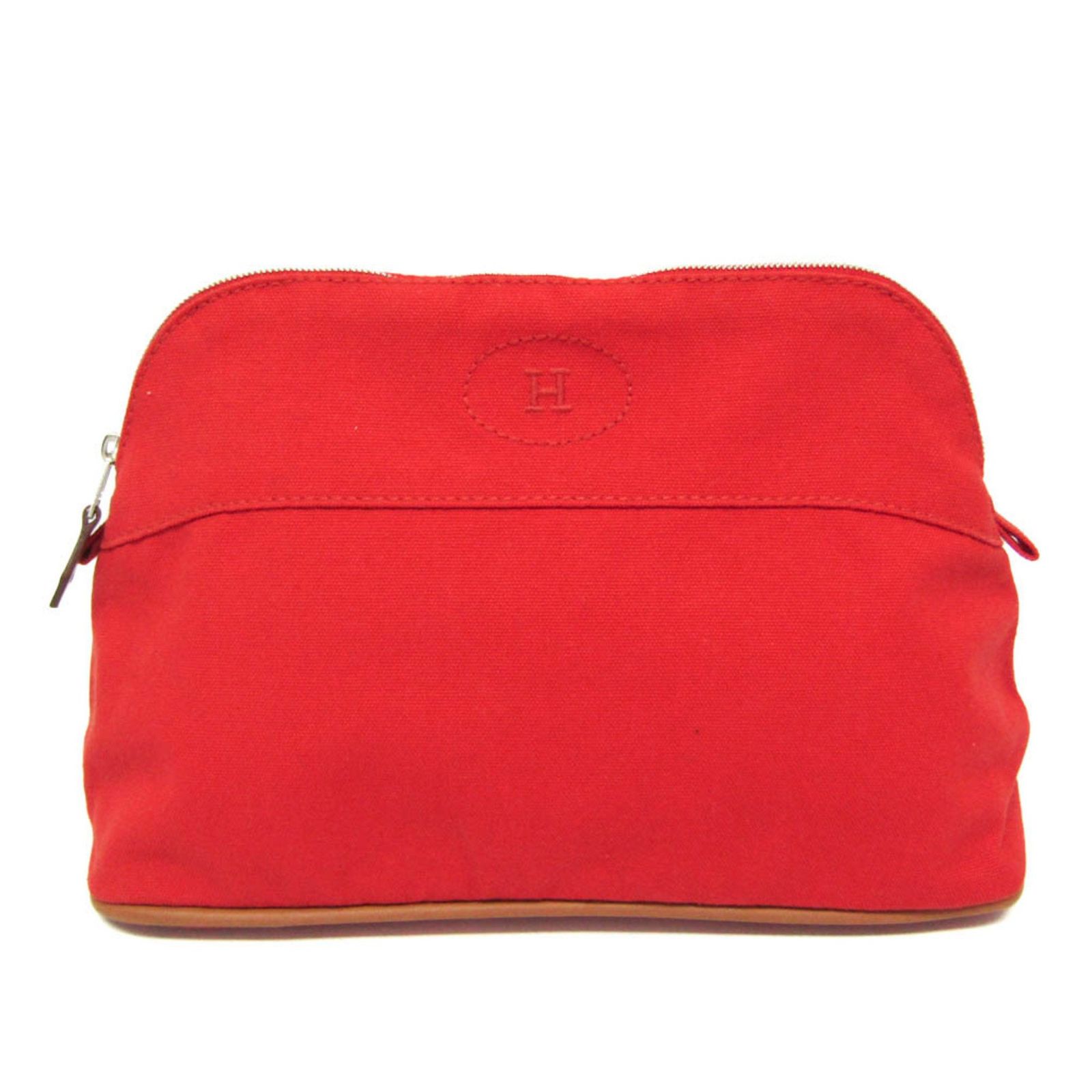 【中古】エルメス　ボリードポーチ　TGM/34 値引き交渉可！ 中古】エルメス ボリードポーチ TGM/34 値引き交渉可！ HERMES