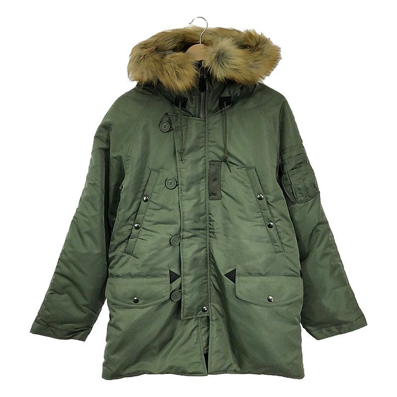 【美品】  AVIREX / アヴィレックス | THERMOLITE N-3B ファー付き フライトジャケット | M | カーキ | メンズ