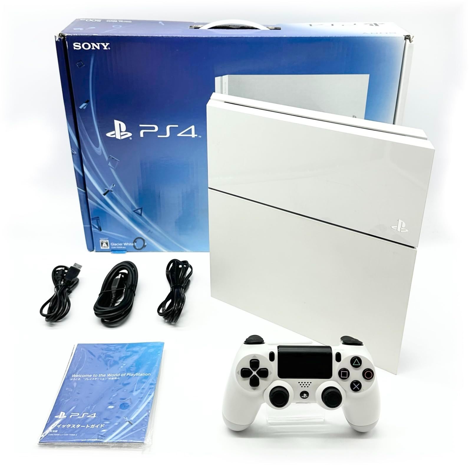 PlayStation4 グレイシャー・ホワイト 500GB (CUH1100AB02)メーカー