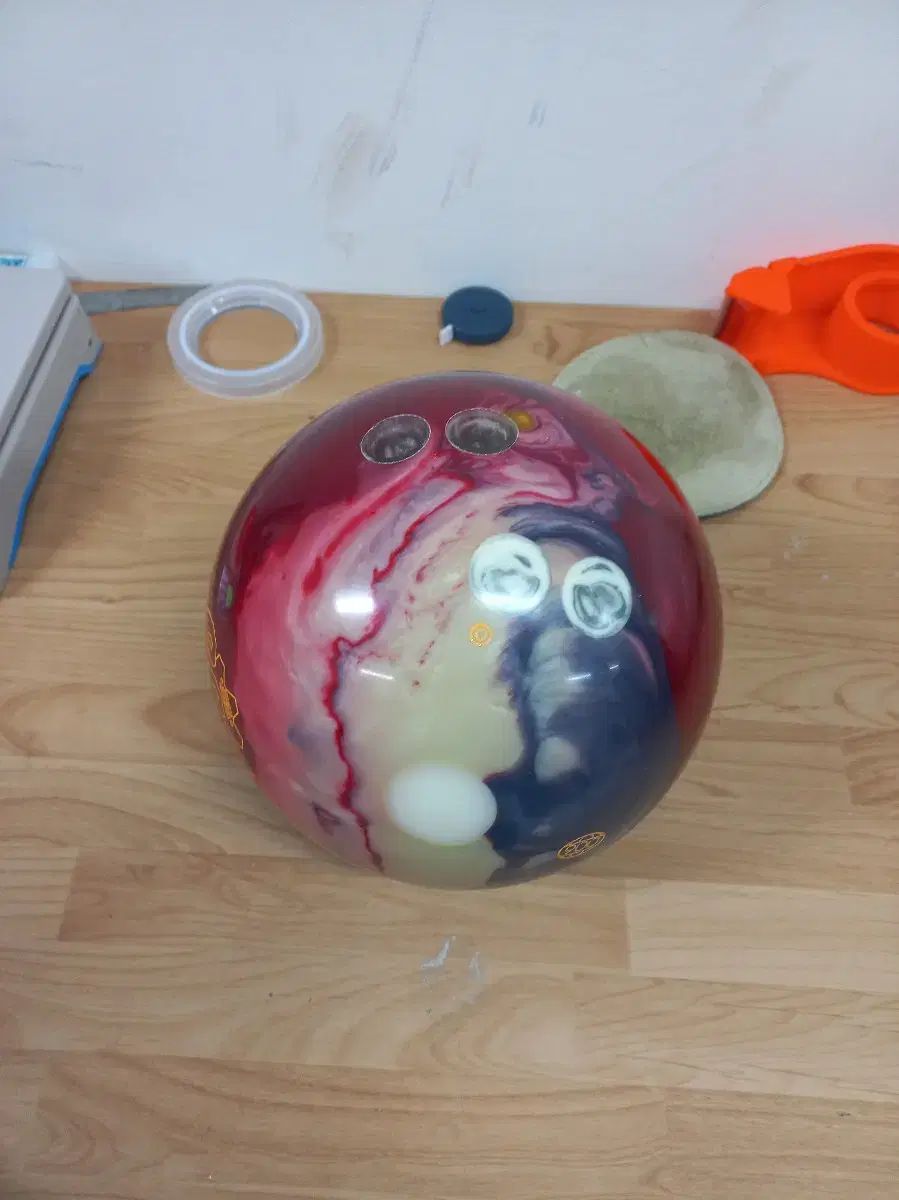 ボーリングボール リストアボール 15 p トゥフィンガー ギア300