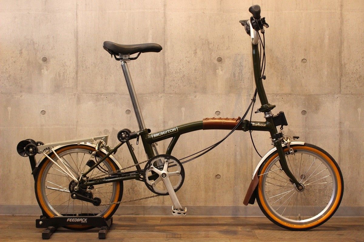 ブロンプトン BROMPTON M6L BARBOUR EDITION 16インチ ミニベロ 折りたたみ 小径車 名古屋店