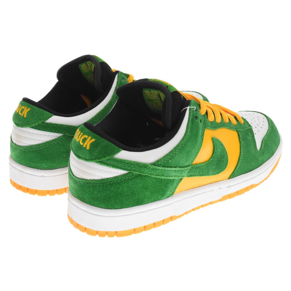 NIKE SB (ナイキエスビー) DUNK LOW PRO SB BUCK ダンクロー プロ バック ローカットスニーカー グリーン/イエロー  US8.5/26.5cm 304292-132 - メルカリ