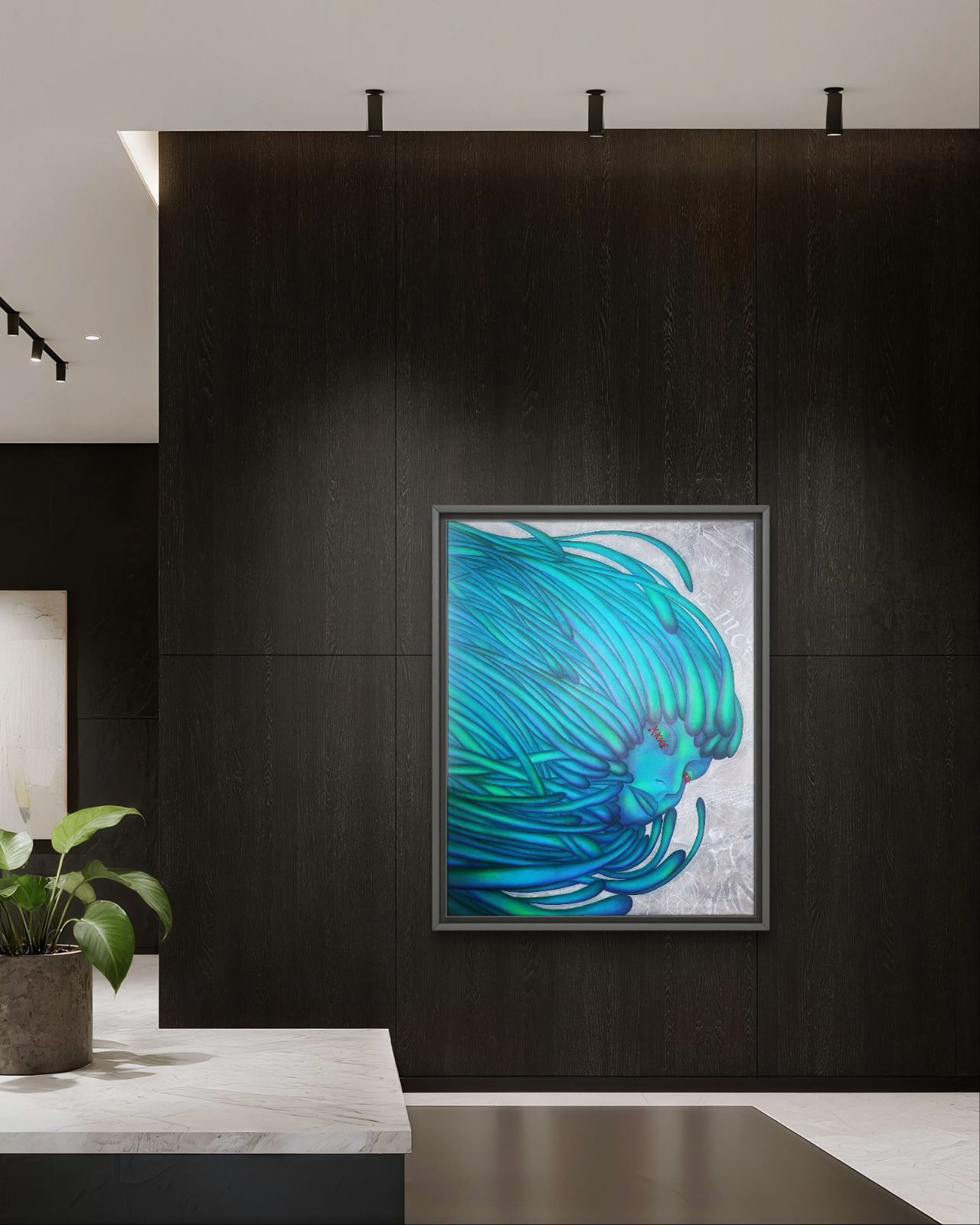 奇天烈Ⅱ - EccentricⅡ / モダン画 117×91㎝ F50 キャンバス 原画のみ