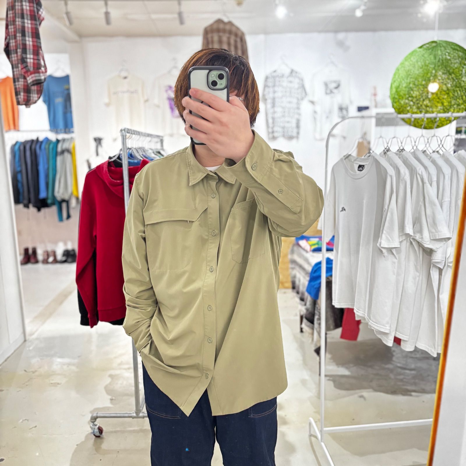 【Rare】 00´s Y2K OAKLEY TECH Shirts 【XXL】 2000年代 Y2K オークリー ナイロンシャツ ギミックシャツ テック テック系