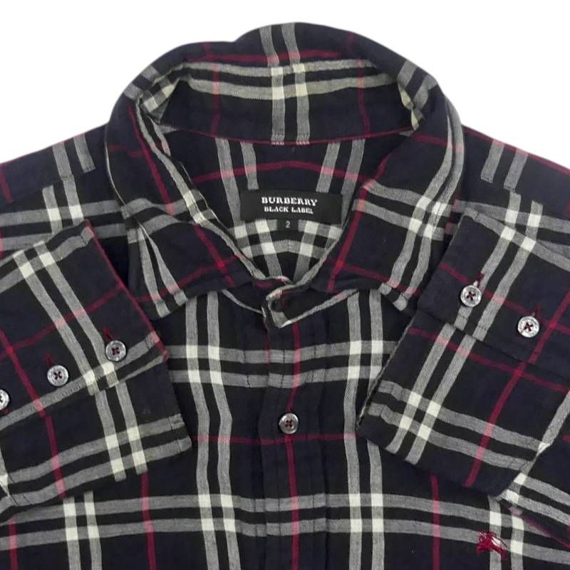 BURBERRY BLACK LABEL 廃盤 バーバリーブラックレーベル シャツ M