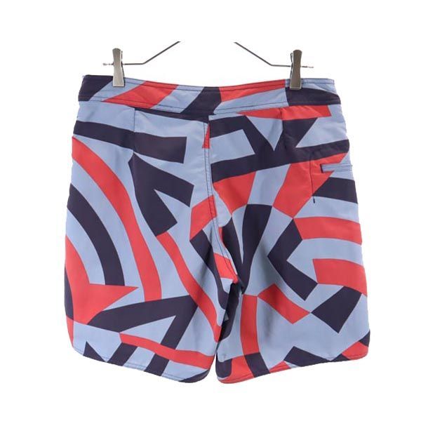 パタゴニア 総柄 ショートパンツ 水色系 patagonia 水着 ロゴ刺繍 メンズ