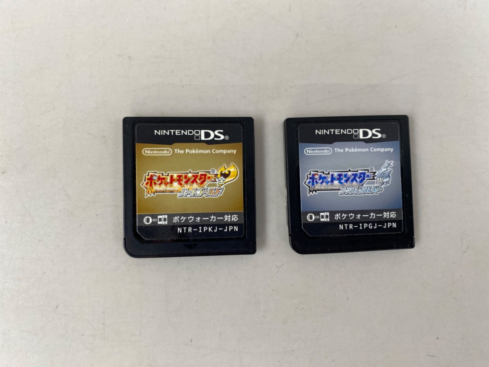 ポケットモンスター ハートゴールド ソウルシルバー DS ソフトのみ2点
