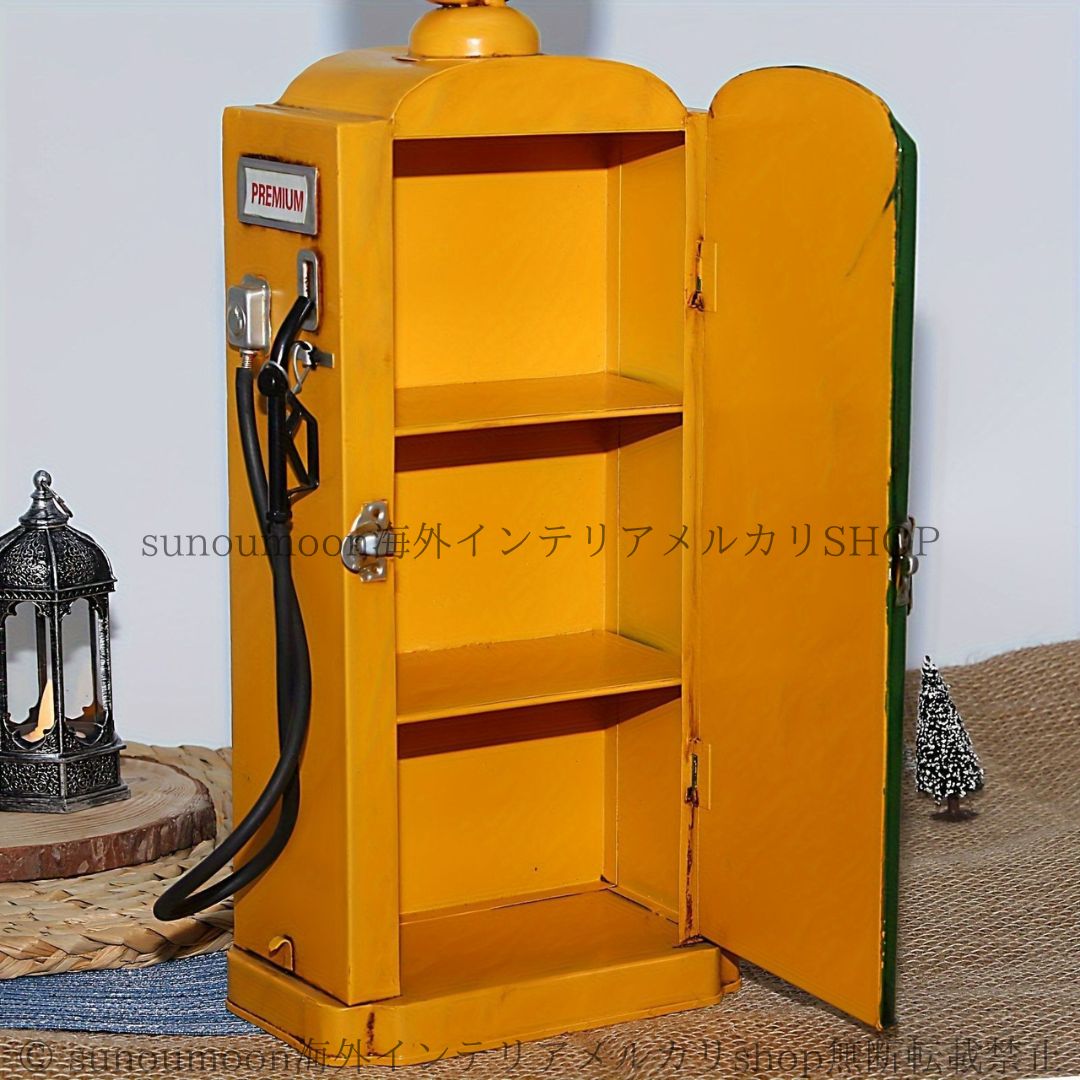 ガソリンスタンド　置物　レトロ　アンティーク　ライト　棚 ガソリンスタンド 置物 レトロ アンティーク ライト 棚 楽天市場