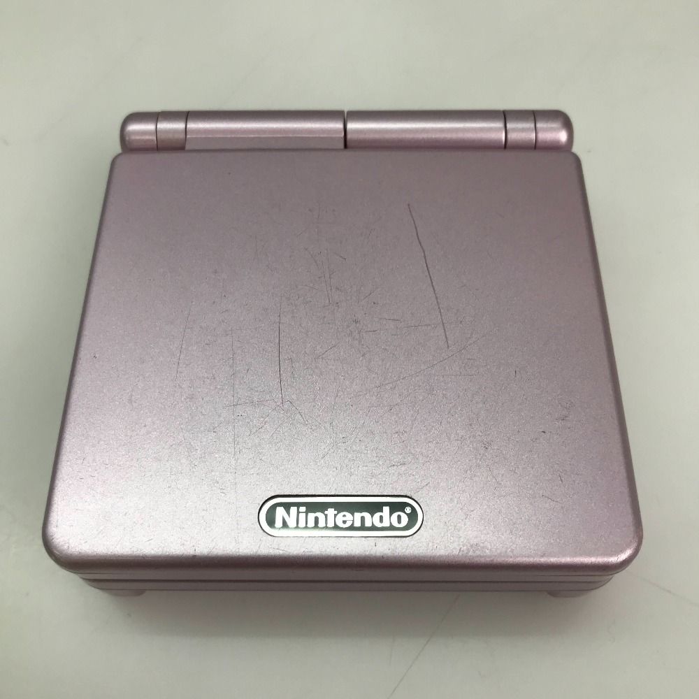 05w12003 GBASP ゲームボーイアドバンスSP 本体のみ パールピンク ＊動作 済み＊ ◎ ◎