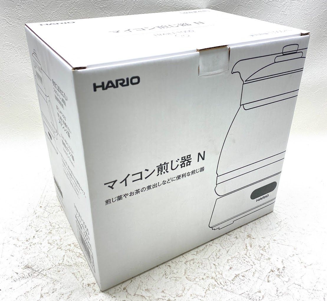 開封済・未使用品】 HARIO ハリオグラス マイコン煎じ器 N ホワイト