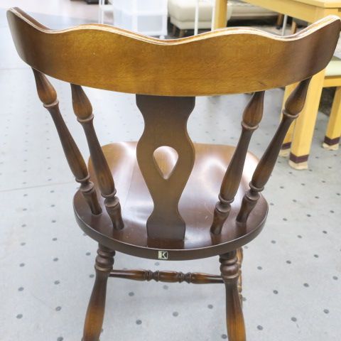 ② 飛騨産業 HIDA ウィンザーチェア ダイニングチェア キツツキマーク