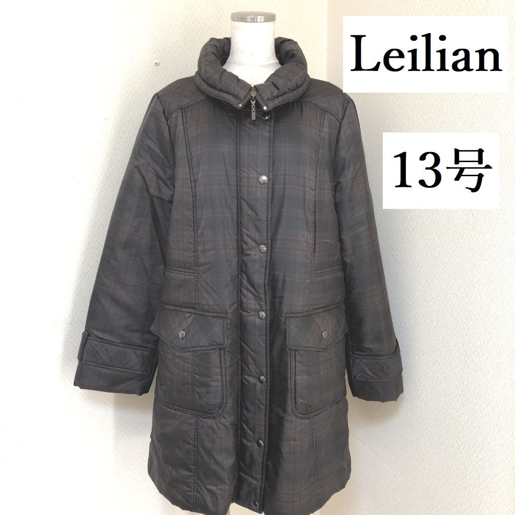 Leilian（レリアン）ダウン風 レディース コート 大きいサイズ