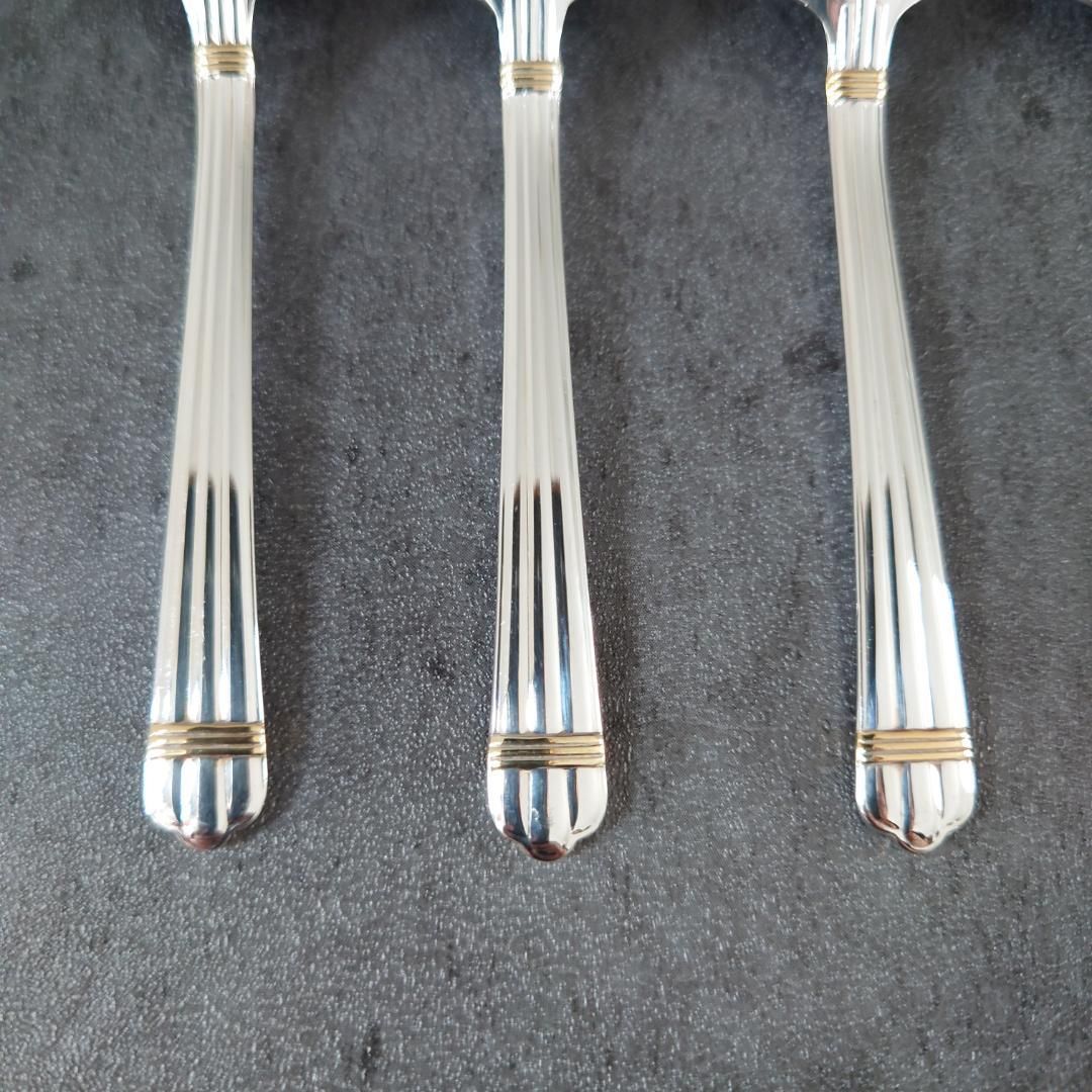 クリストフル アリアゴールドリング デミタススプーン 6点 WWW_SKLAD-KIRPICHA_RU