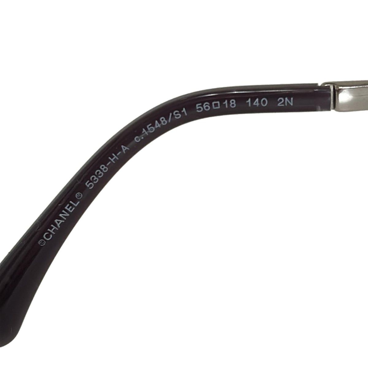 シャネル　CHANEL　パール　サングラス　5338HA CHANEL 美品☆CHANEL シャネル 5338-H-A 現行品 ココマーク F