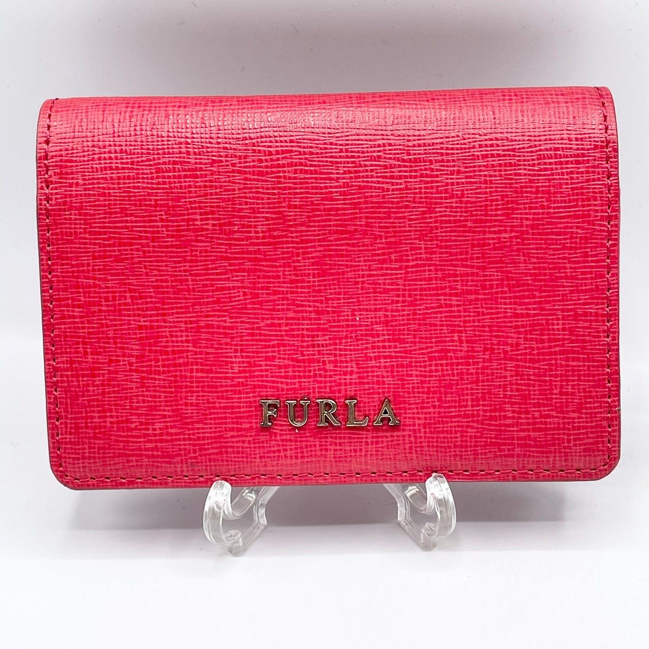 ブランド2個セット】FURLA フルラ ポーチ コスメ 小物入れ ピンク ロゴ