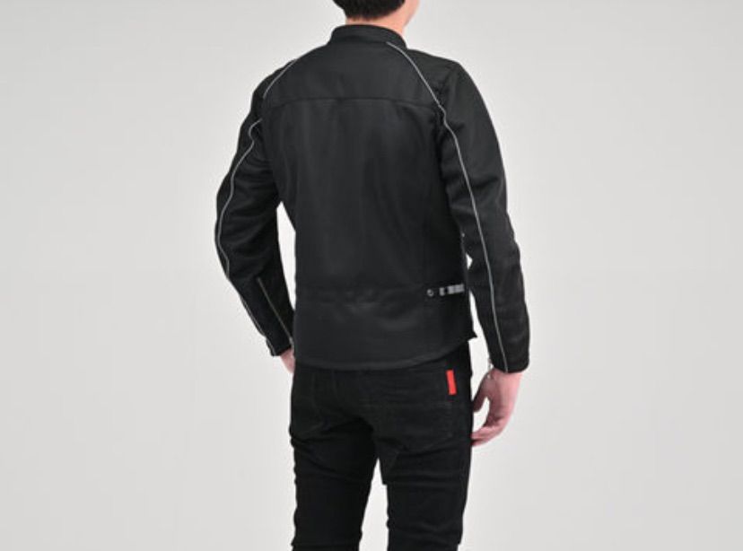 【新品】デイトナ メッシュシングルライダース ブラック XL 37086 DJ-003 バイク ツーリング 春 夏 ジャケット DAYTONA メッシュジャケット プロテクター