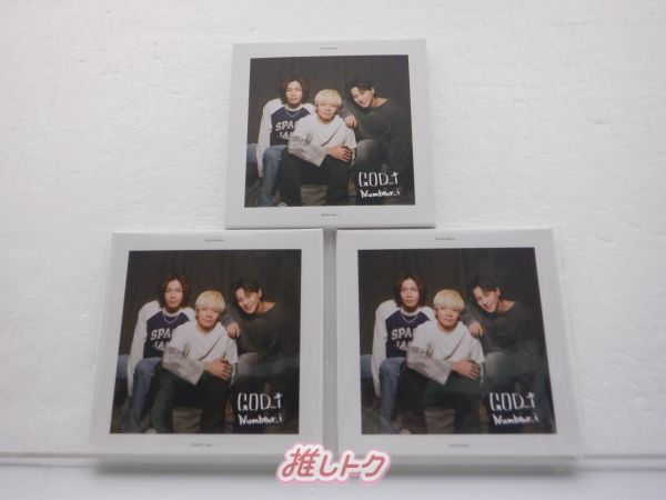 Number_i GOD_i CD(BON .INZM.GOD_iver）3枚 Number_i GOD_i 3形態セット CD｜Yahoo!フリマ（旧PayPayフリマ）