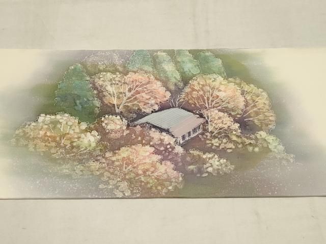 訪問着 本場加賀友禅【石田昭二】束ね稲穂に雀 正絹 一つ紋 灰色 袷着物 加賀友禅の商品一覧|京都きもの市場【日本最大級の着物通販サイト】