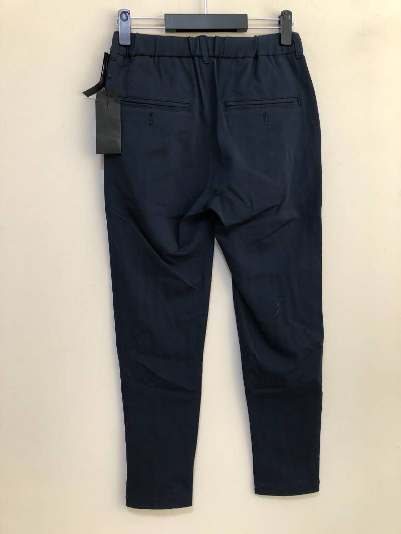 【新品】wjk smart pin-tuck slacksスラックスS ネイビー smart pin-tuck slacks – wjk online store
