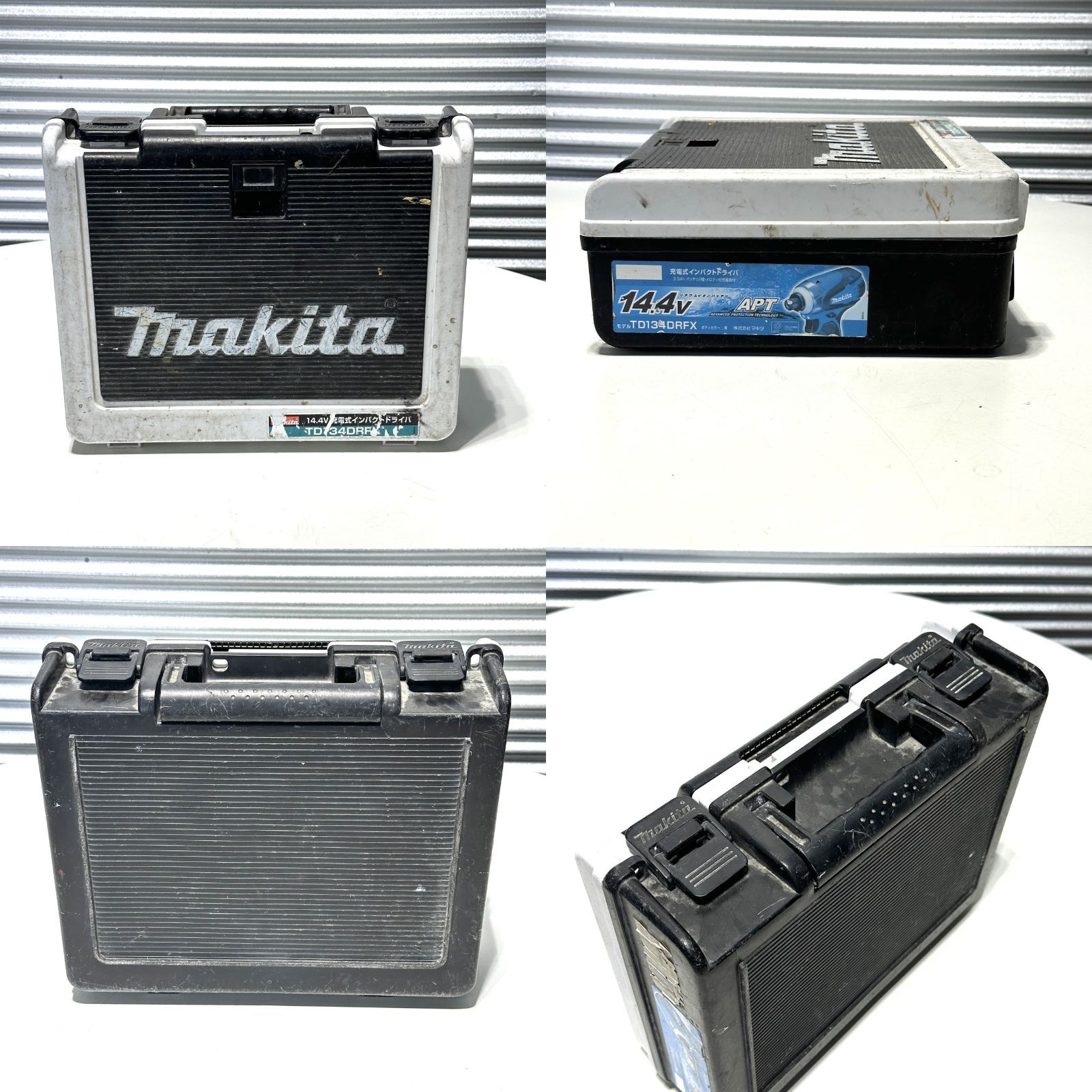 中古 makita マキタ 充電式インパクトドライバ TD134DRFX 14.4v 動作確認済み