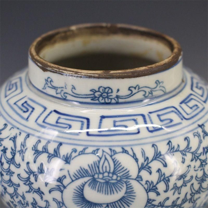 景徳鎮 青花果実紋六方鉢 盆栽 陶磁器 装飾品  工芸品  美術品  置物 中国美術 青花富貴花鳥図大果盆 景徳鎮 陶磁器 装飾品 工芸品