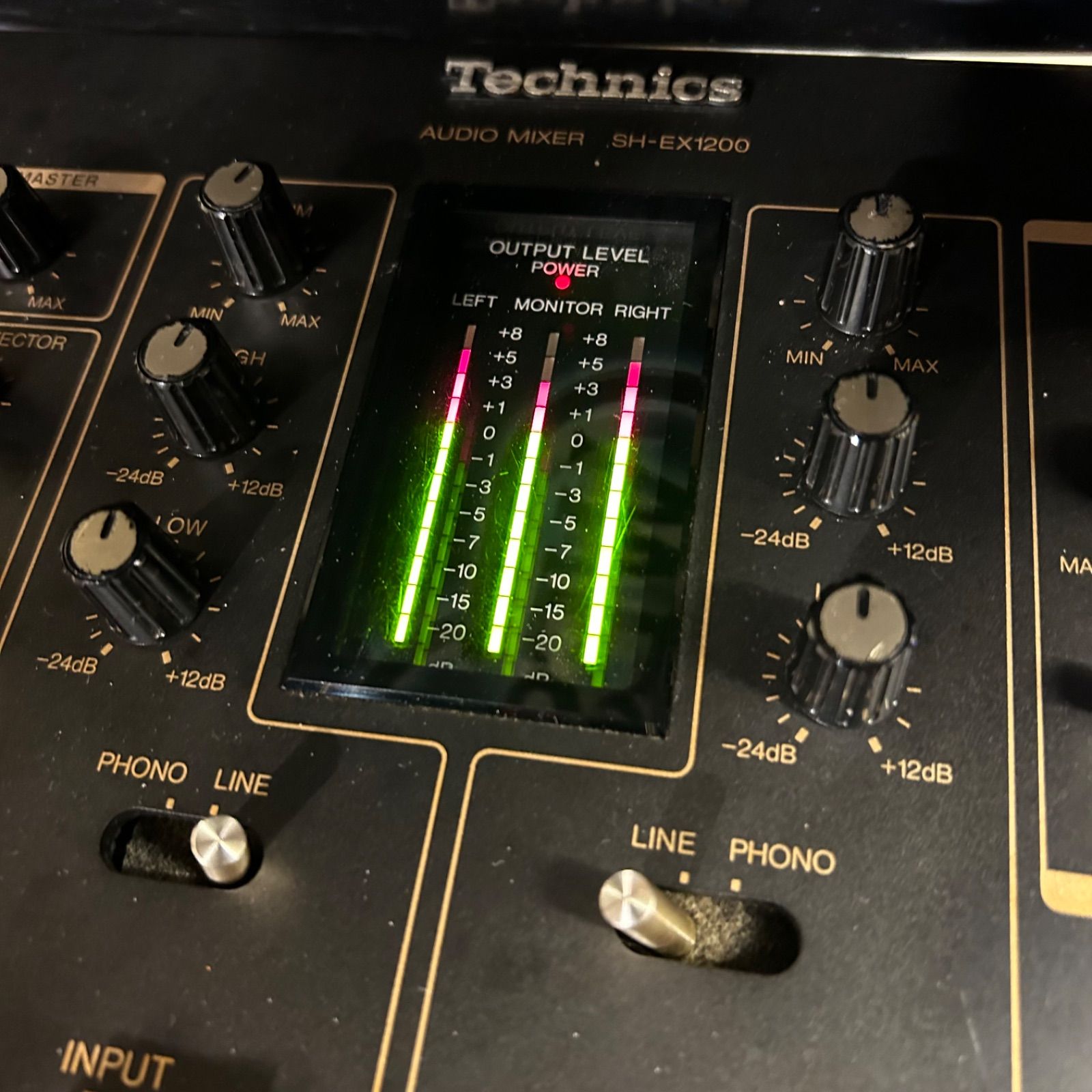 Technics SH-EX1200 DJミキサー 動作確認済み - メルカリ
