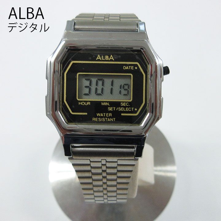 新品電池】ALBA アルバ メンズ腕時計 デジタル Y731-A000 - メルカリ