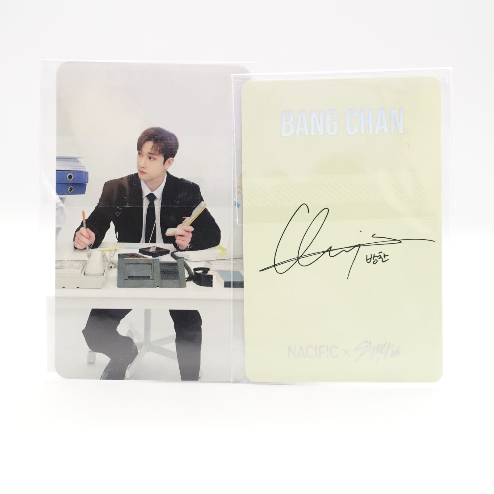 StrayKids スキズ バンチャン CLIO クリオ トレカ 特典 Stray Kids バンチャン CLIO コラボ ナシフィック 購入特典 限定