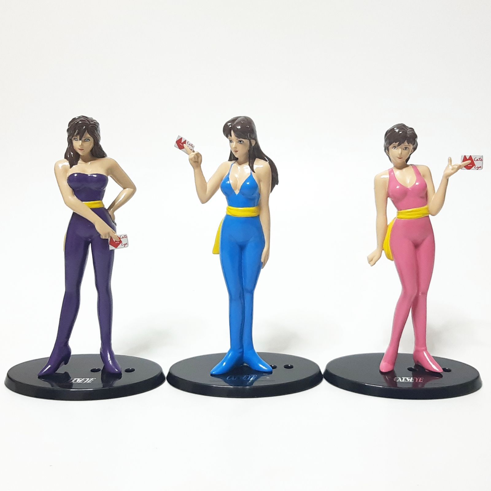 【希少】北条司フィギュアコレクション6体セット 北条司フィギュアコレクション 来生瞳 来生瞳 来生愛 キャッツ・アイ