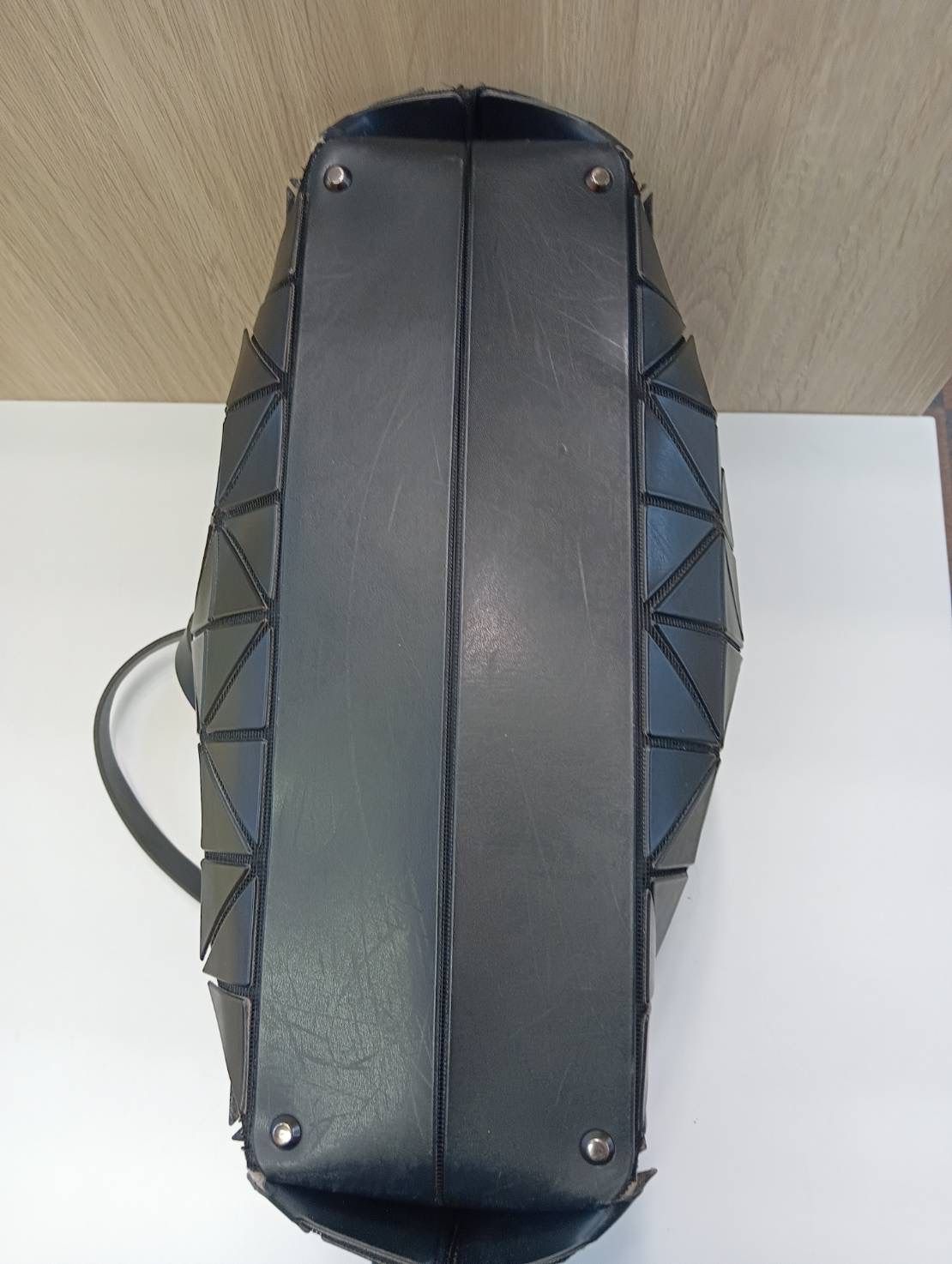 issey miyake イッセイミヤケ ボストンバッグ ナイロンレザー2way