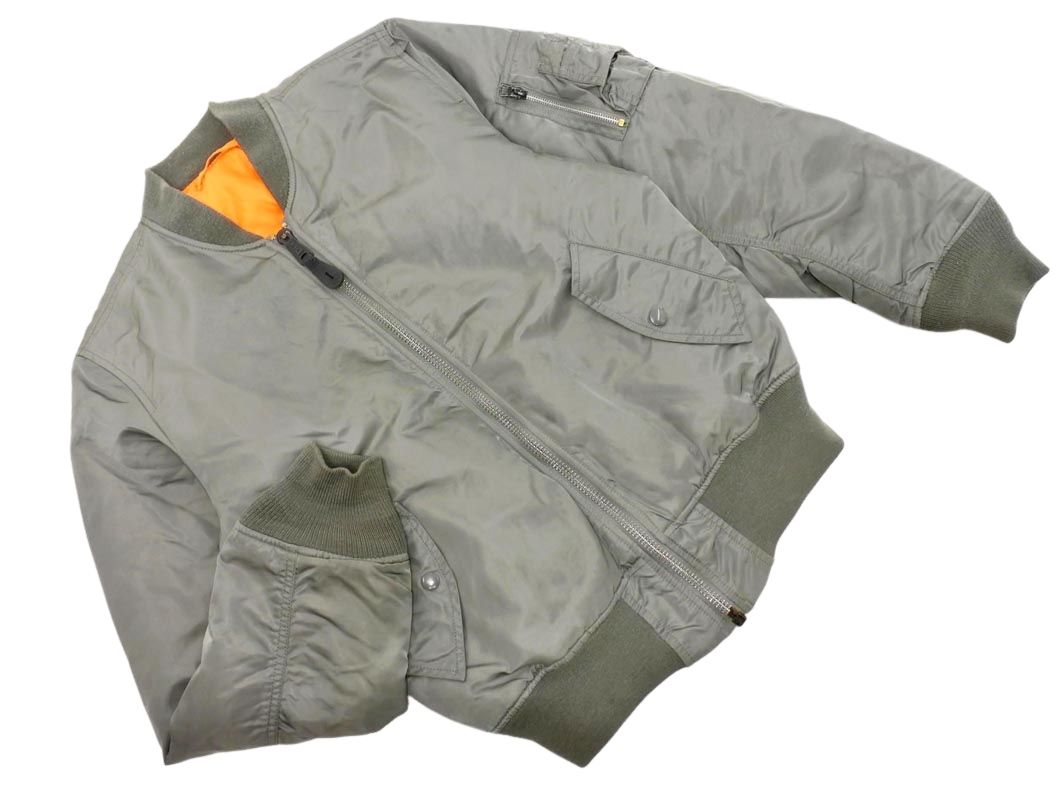 【極美品】ALFA MA-1 リバーシブル 極美品】ALPHA MA-1 フライトジャケット リバーシブル - メルカリ