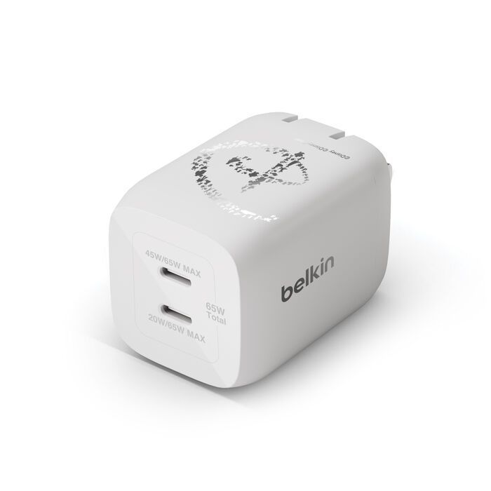 belkin ディズニー100周年記念モデル BoostCharge Pro PPS 65WデュアルUSB-C GaNウォールチャージャー