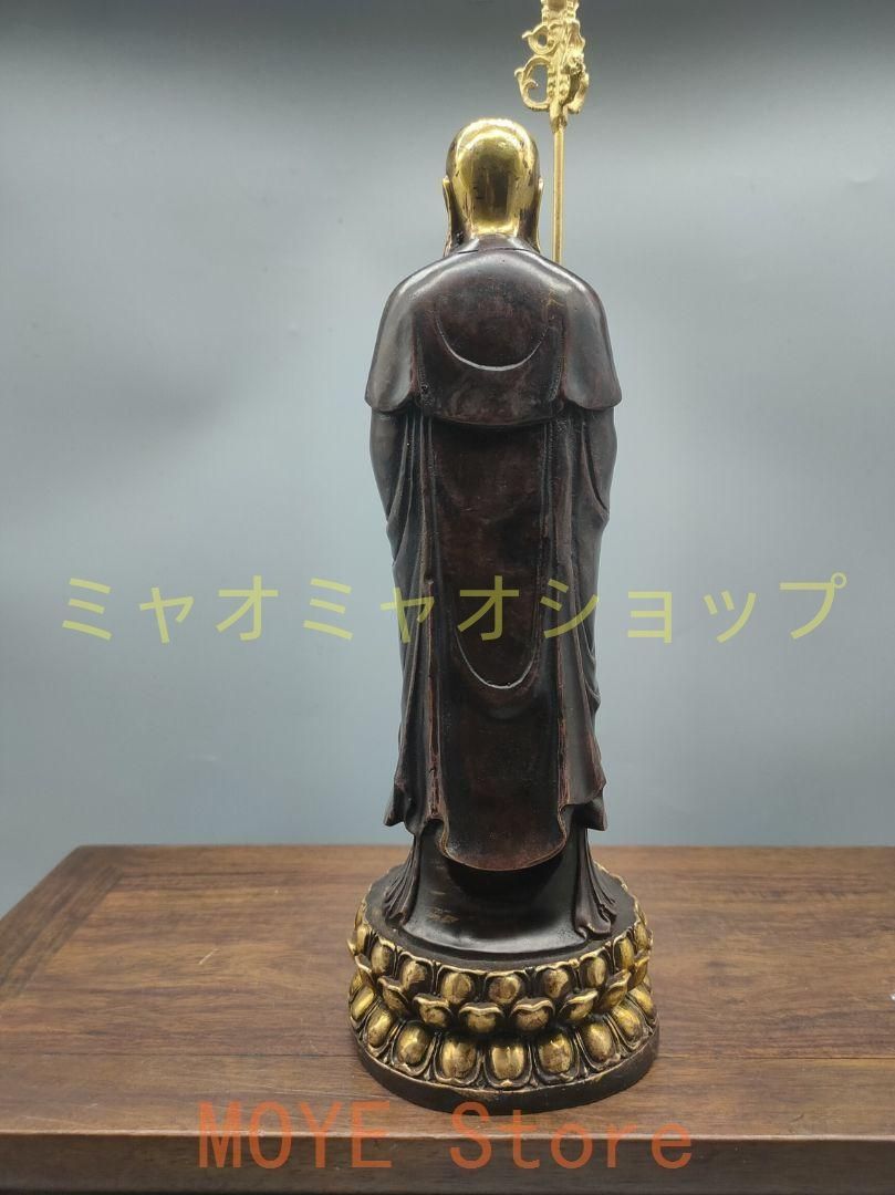 地蔵 菩薩 観音 銅製 仏像 彫刻 置物 開運 風水 WWW_IBETON_RU