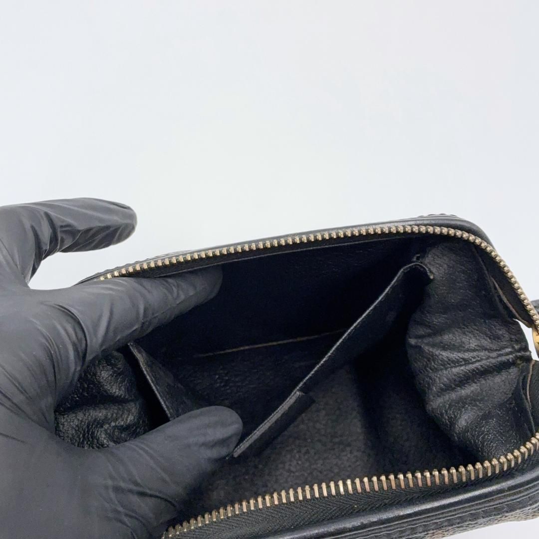 美品】CELINE マカダム PVC ポーチ トリオンフ 黒マカダム - メルカリ