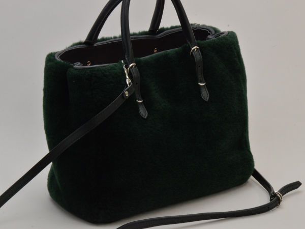 バレンシアガ BALENCIAGA 2WAY トート/ショルダーバッグ ファー