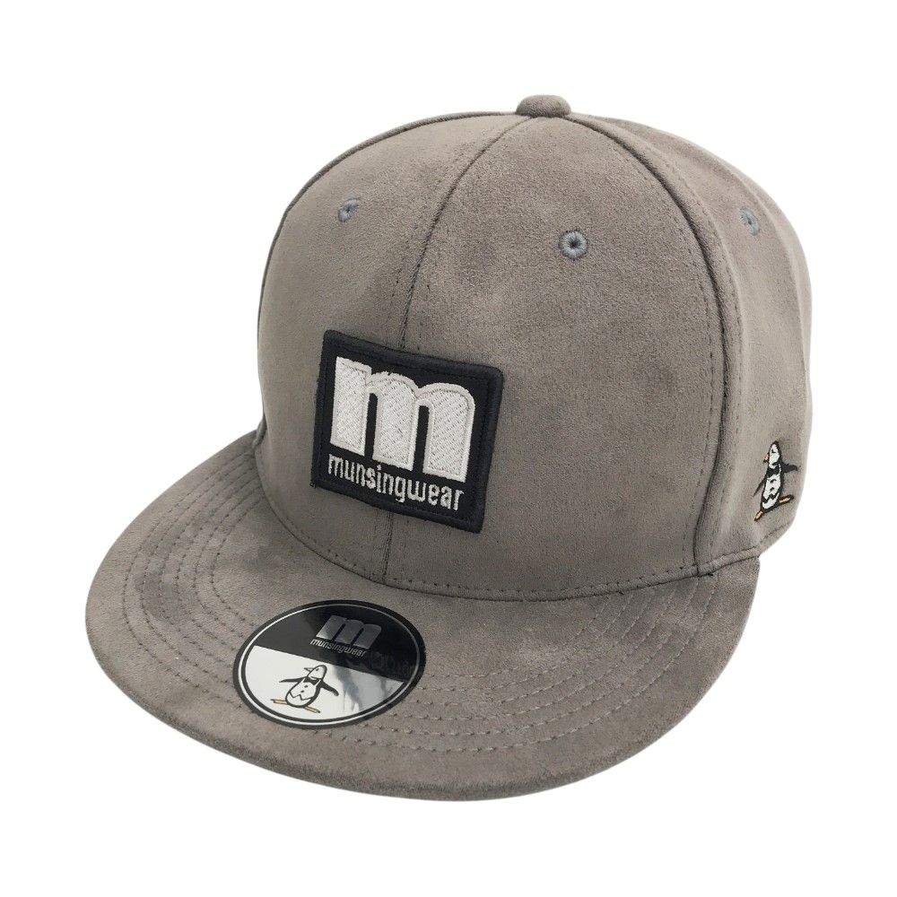 MUNSING WEAR マンシングウェア  キャップ  グレー系 56-60 [240101378951] ゴルフウェア ストスト