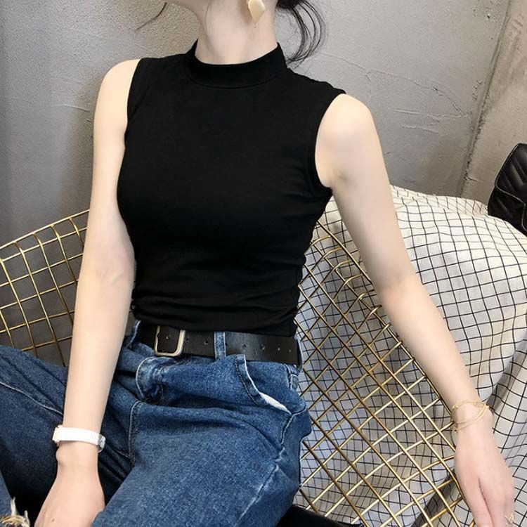 みーちゃん　アルチビオレディース　モックネックノースリーブトップス 楽天市場】ノースリーブニット レディース トップス ハイネック
