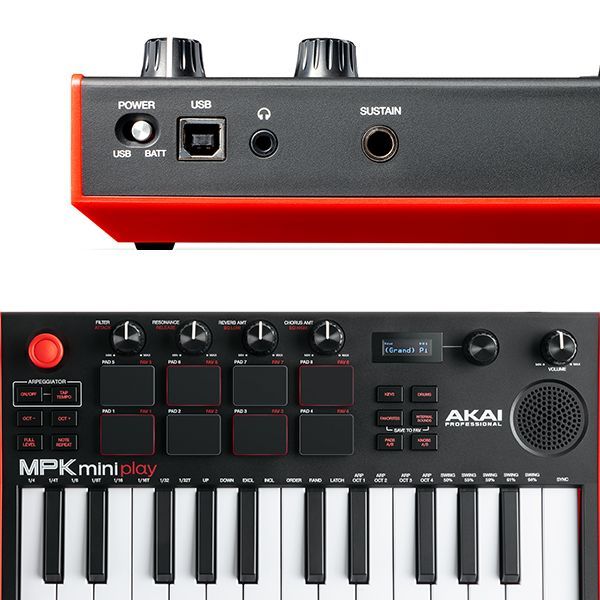 AKAI Professiona アカイ / MPK Mini Play 音源内蔵MIDIキーボード