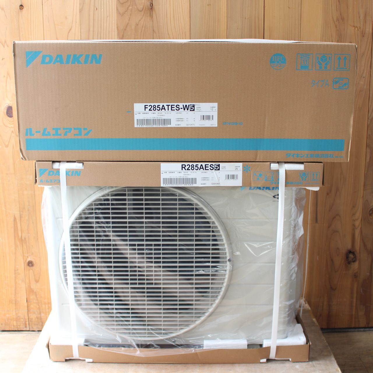 664)【未開封品】DAIKIN ダイキン S285ATES-W (F285ATES-W+R285AES 