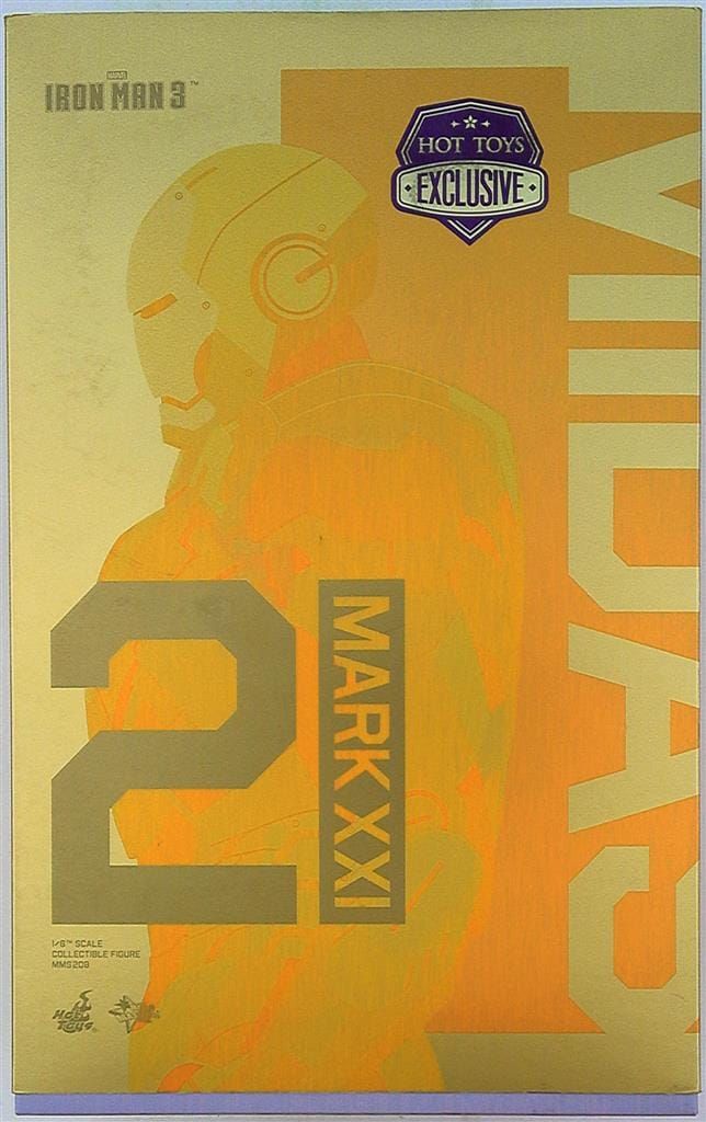 HOTTOYS MOVIE MASTERPIECE IRON MAN MARK 21 | MIDAS MMS208