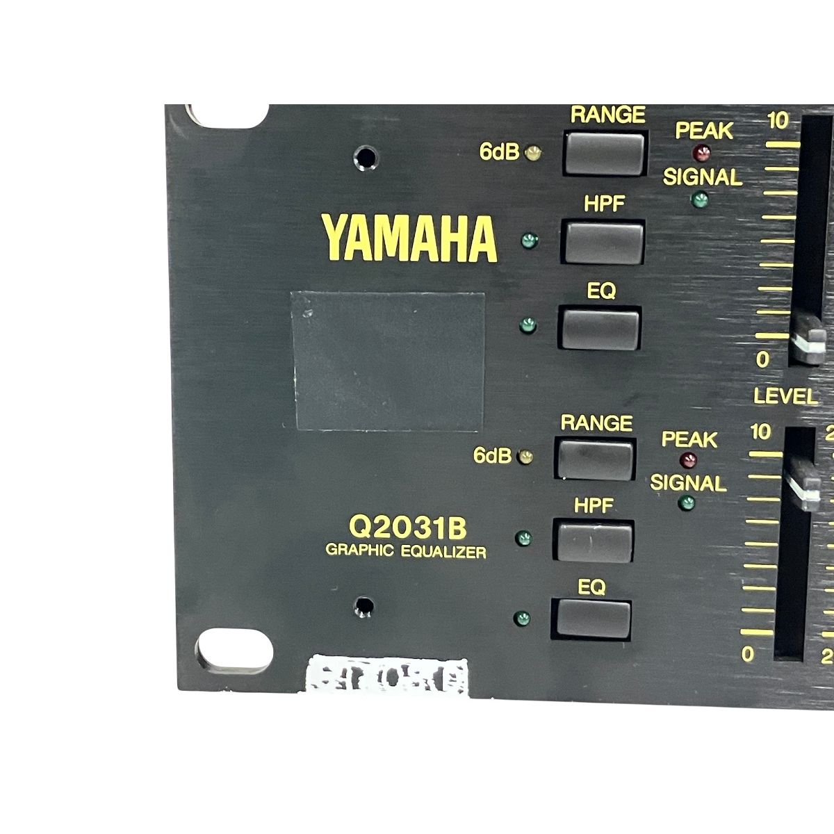 「高評価！」注目のレビュ YAMAHA メルカリ - T10183344 中古 グラフィックイコライザー Q2031B 配信機器・PA機器・レコーディング機器