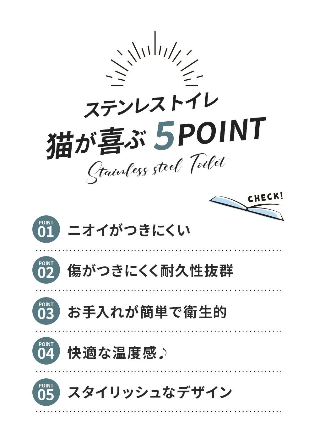 ステンキャットトイレ