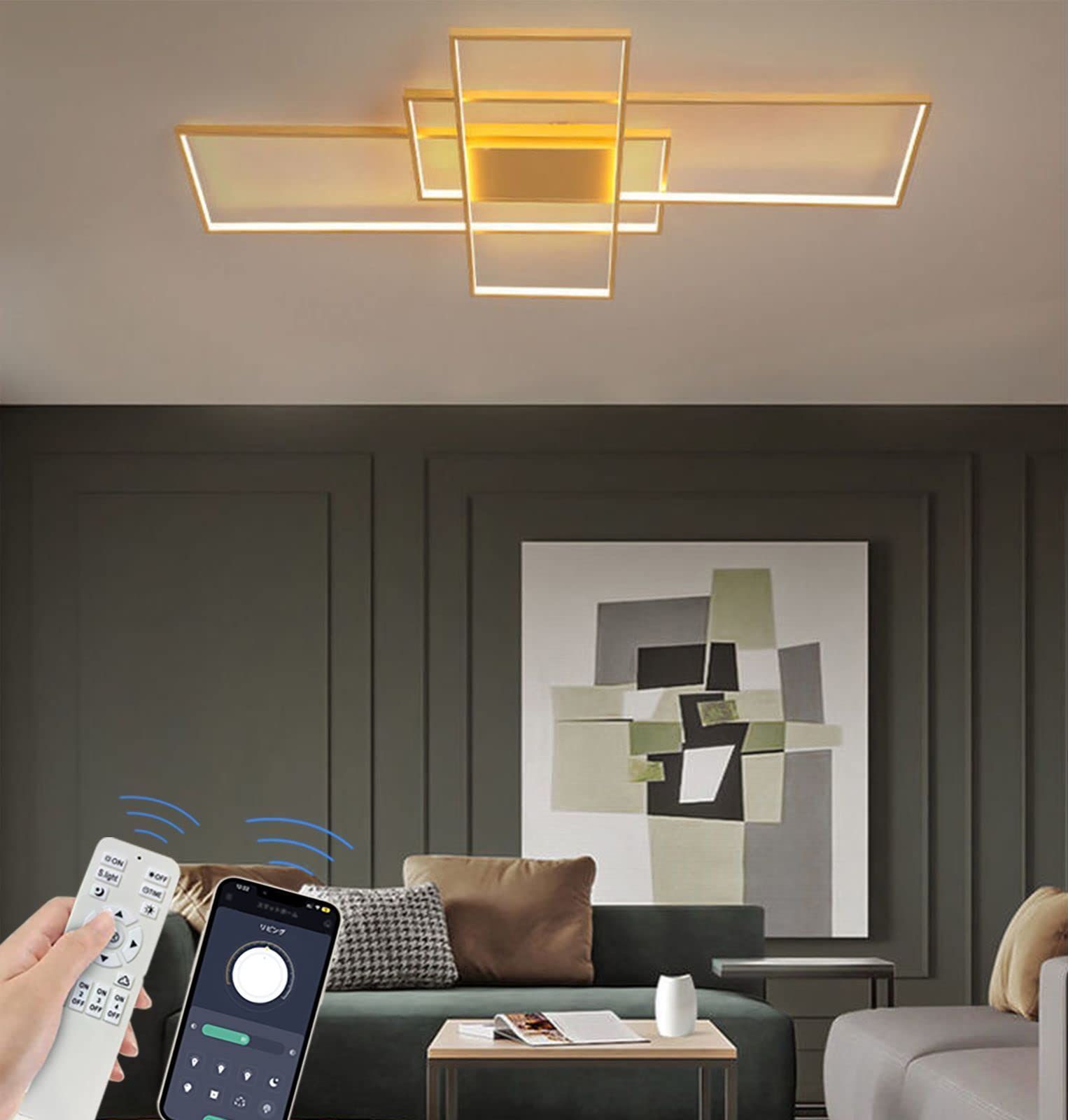 無段階調光のおしゃれ北欧風シーリングライト リモコン付き（北欧風  