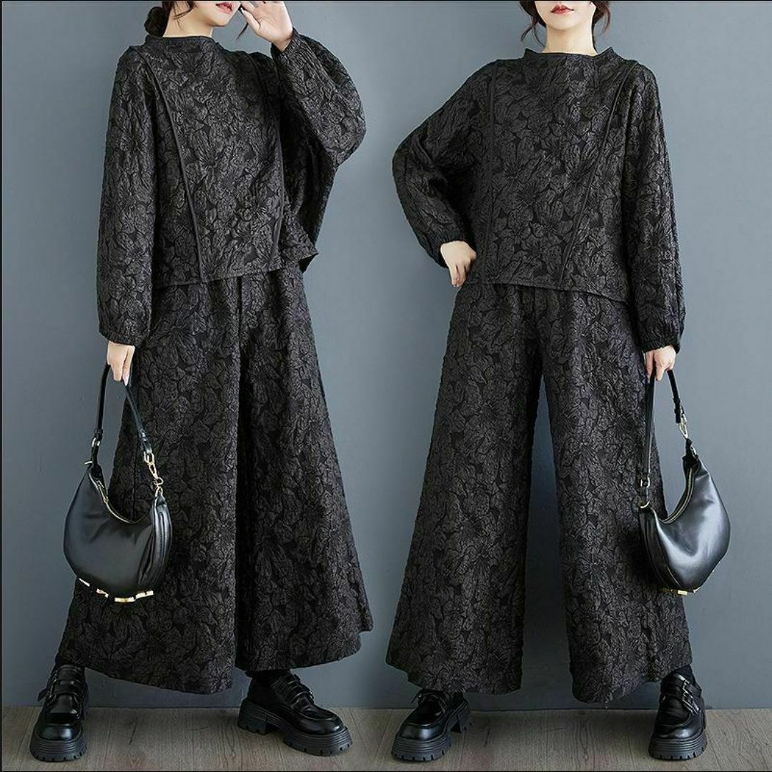 新品❤️個性的なセットアップ 新品 2025新作 モード系 上下セット 個性派 大きいサイズ