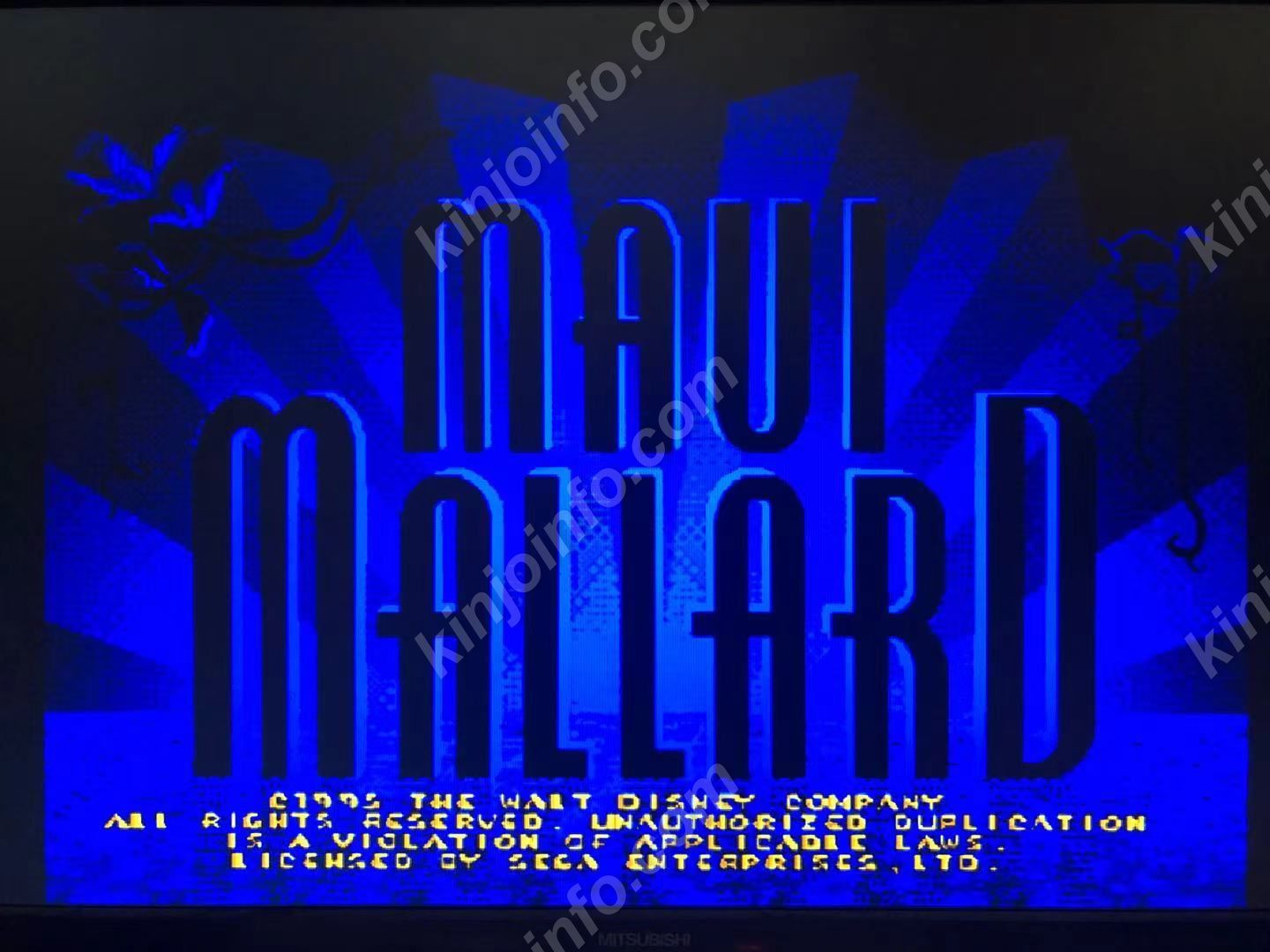 Donald In Maui Mallard【中古・PAL版・MD欧州版】 - kinjoinfo