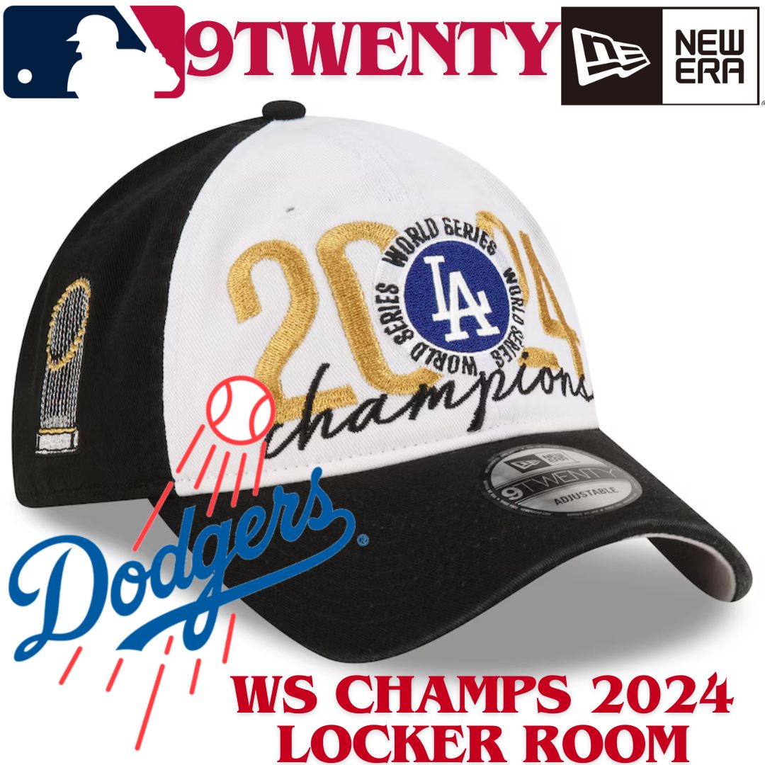 海外限定】NEW ERA 9TWENTY Los Angeles Dodgers WS2024Champs